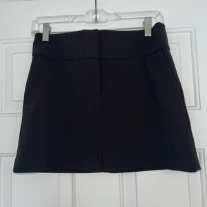 & Other Stories Black Mini Skirt